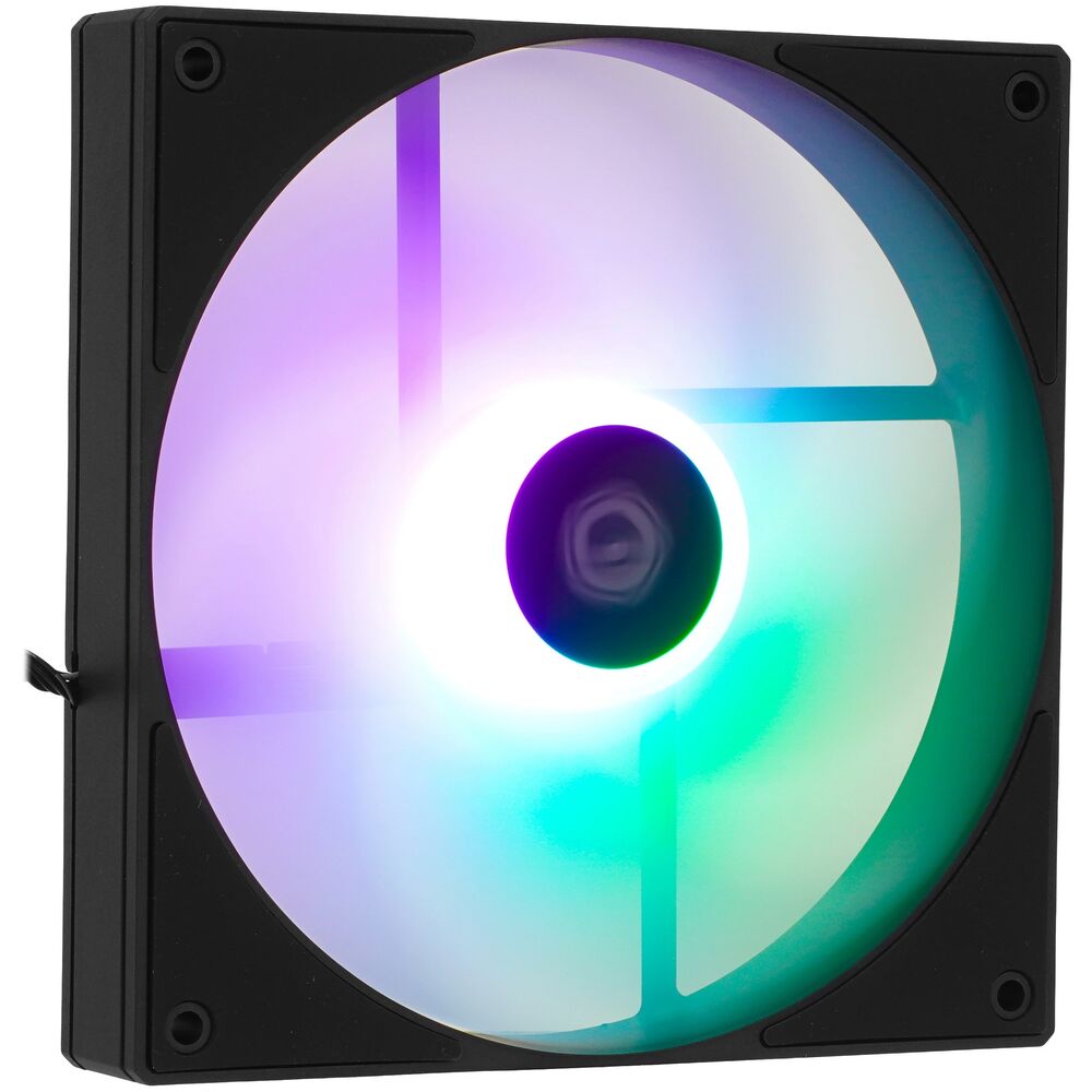 Вентилятор 140x140 ID-Cooling AS-140-ARGB-K PWM Black Ret