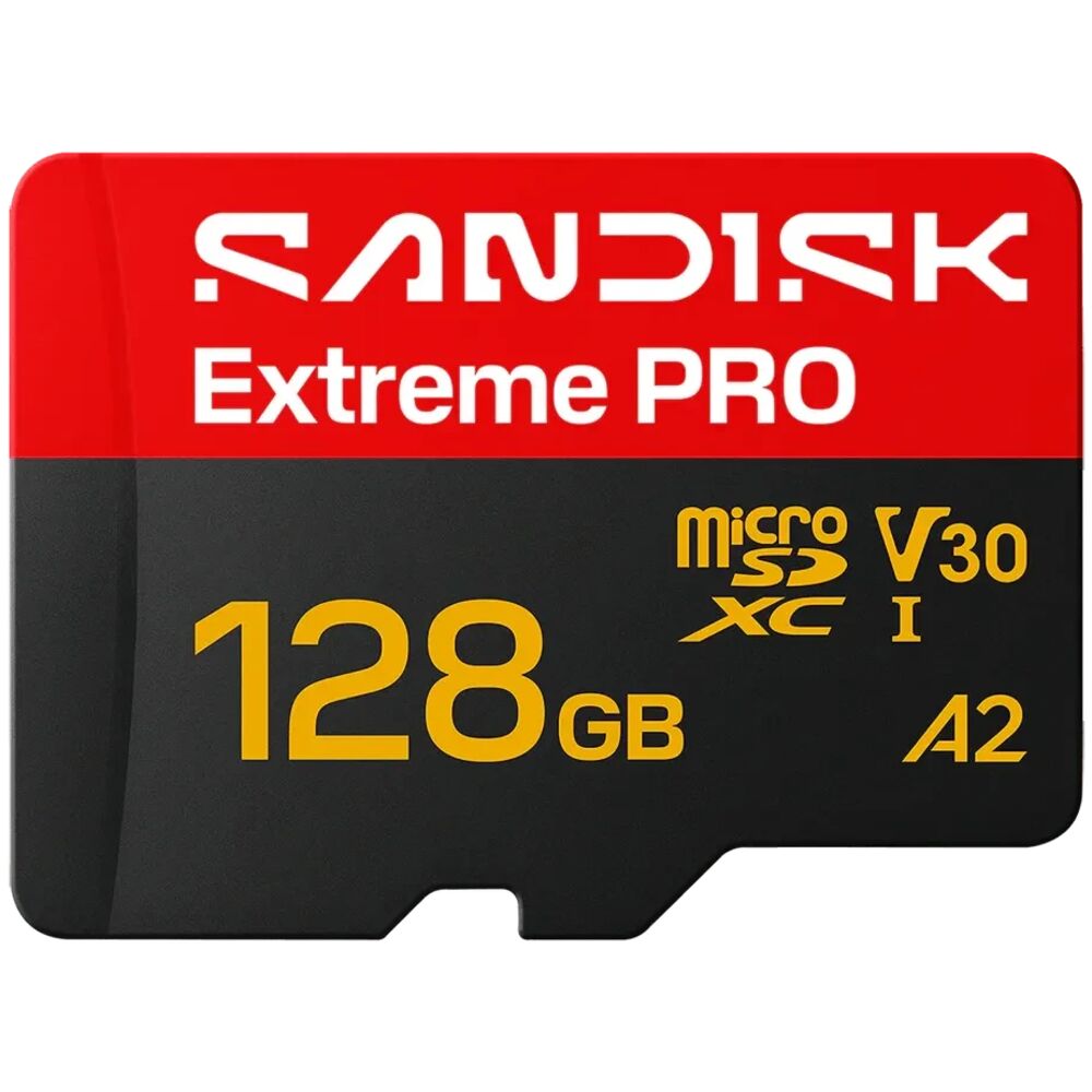Карта памяти microSDXC UHS-I U3 Sandisk Extreme Pro 128 ГБ
