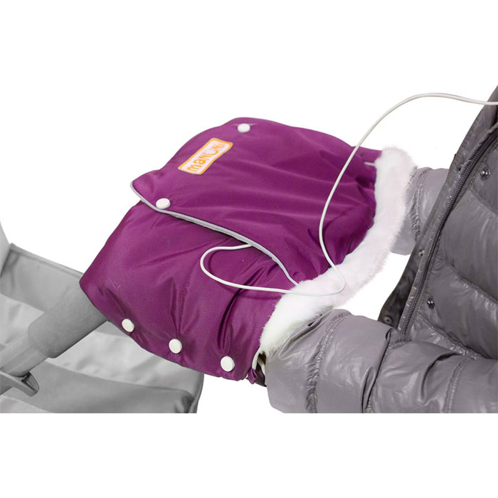 Муфта для рук Manuni Муфтафон георгин/молочный