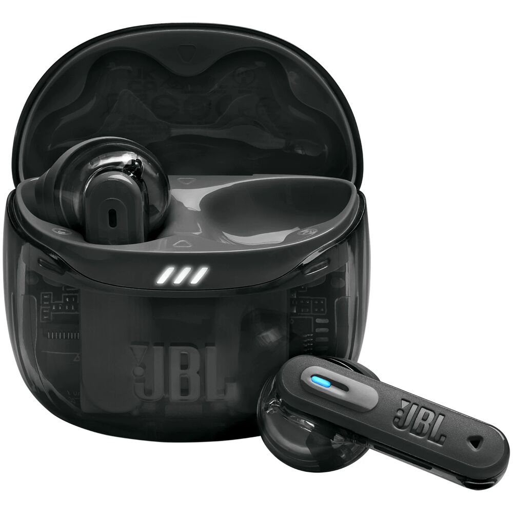 Bluetooth гарнитура JBL Tune Flex 2 Ghost Edition Black