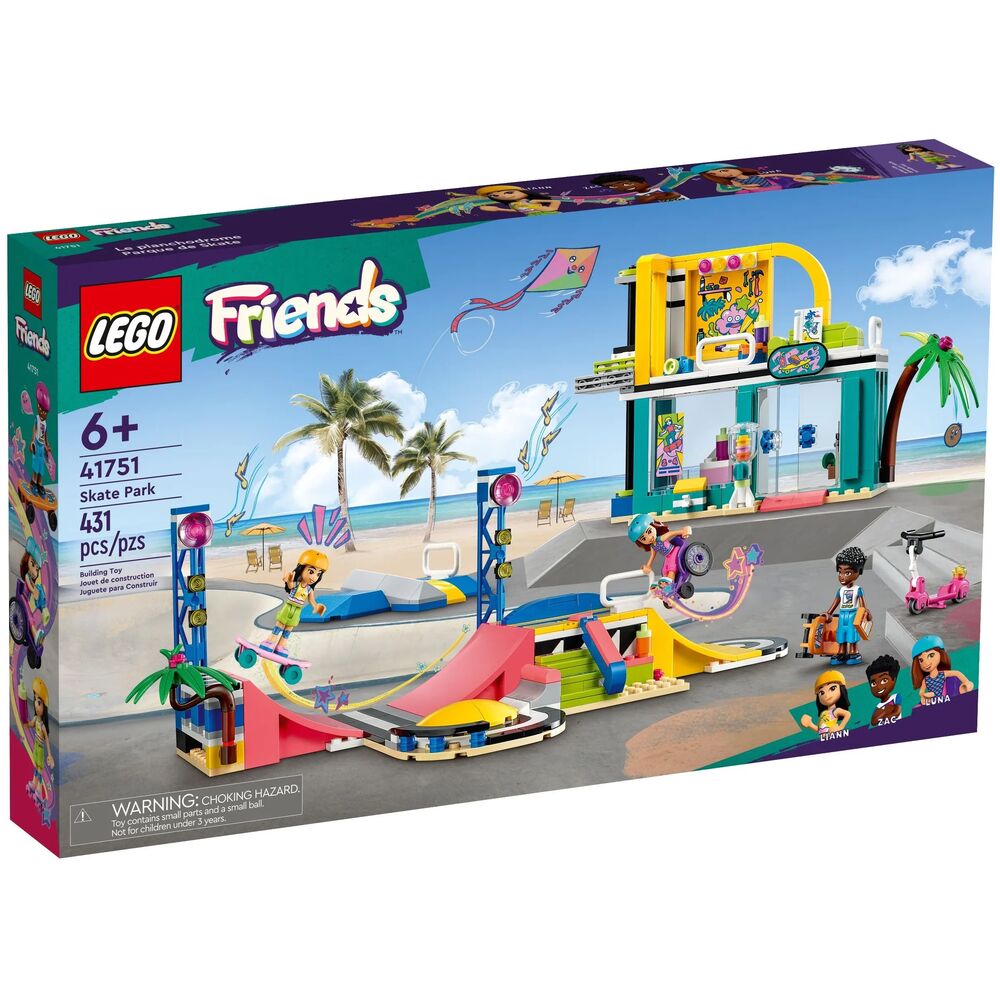 LEGO Friends Скейтпарк 41751