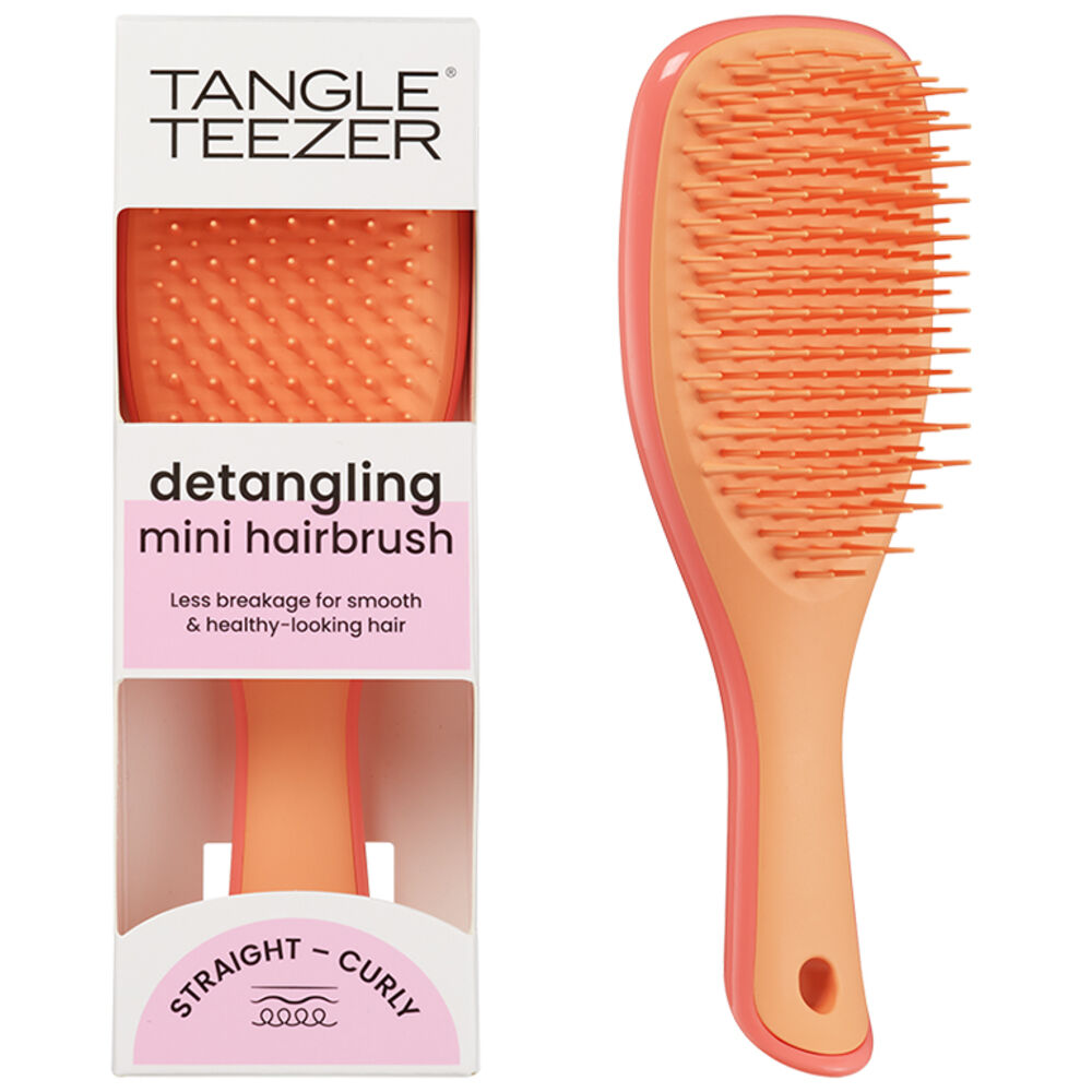 Tangle Teezer Расческа The Wet Detangler Mini Salmon Pink & Apricot