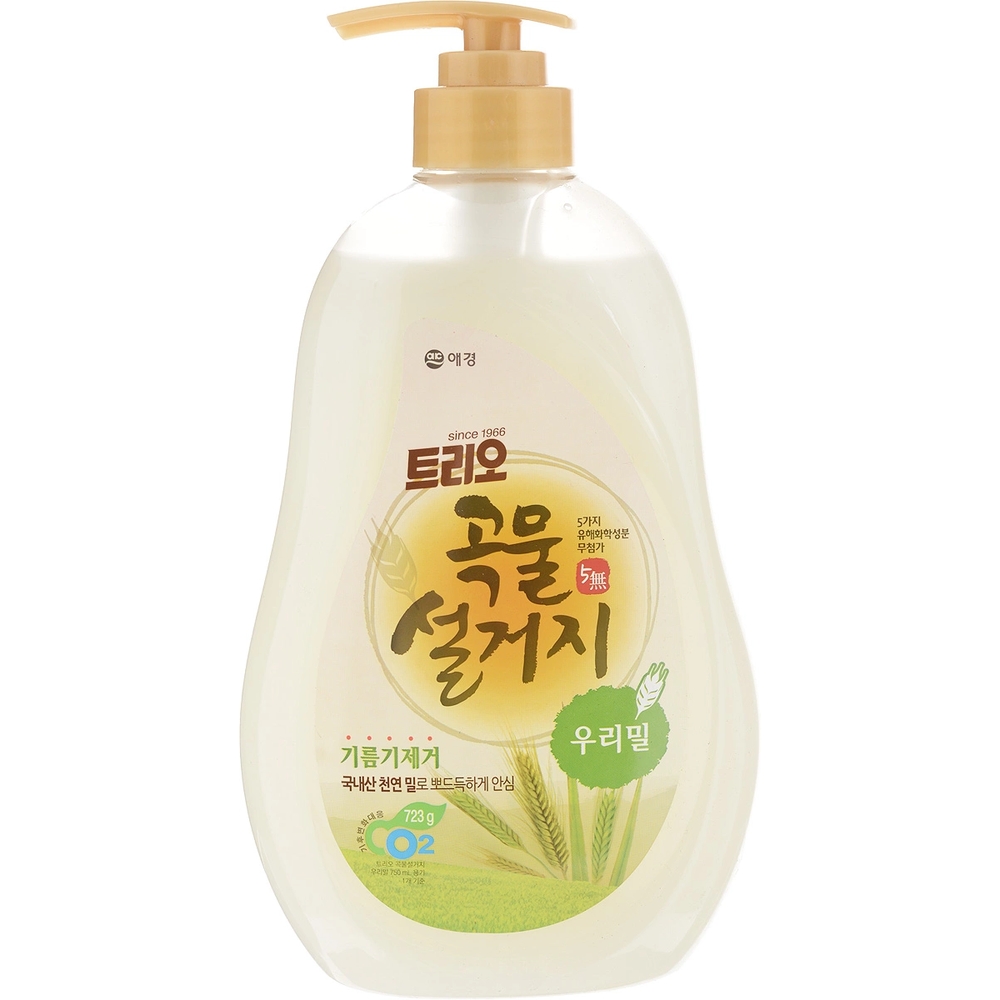 Trio Средство для мытья посуды Пшеница, 750 мл.