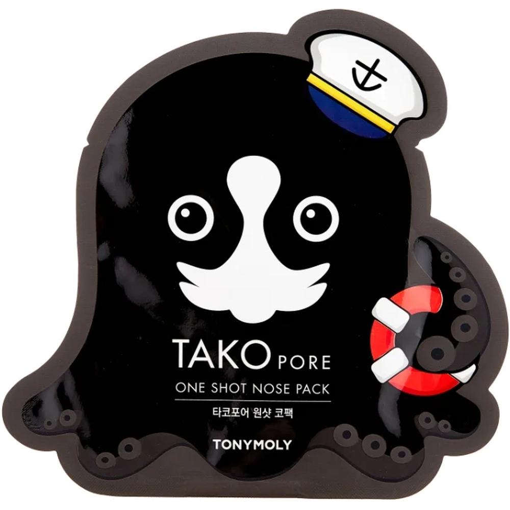 TONY MOLY пластырь Tako Pore One Shot от черных точек, 1 шт.