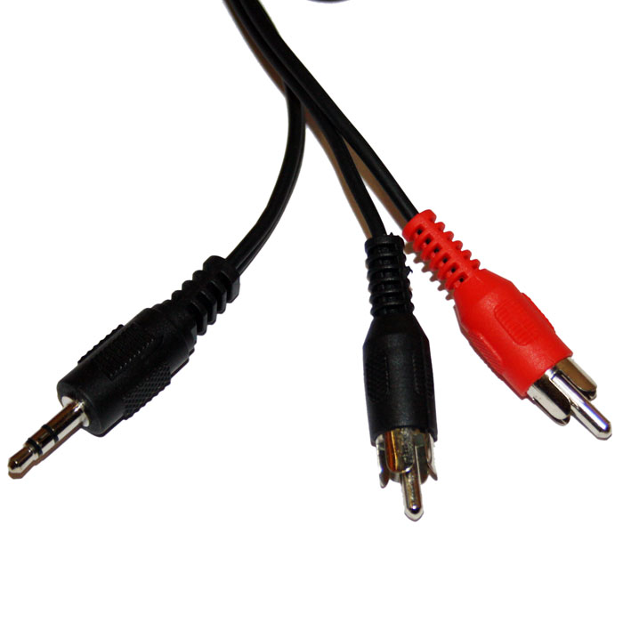 Audio MiniJack (3.5mm) - 2*RCA, 1.5m 