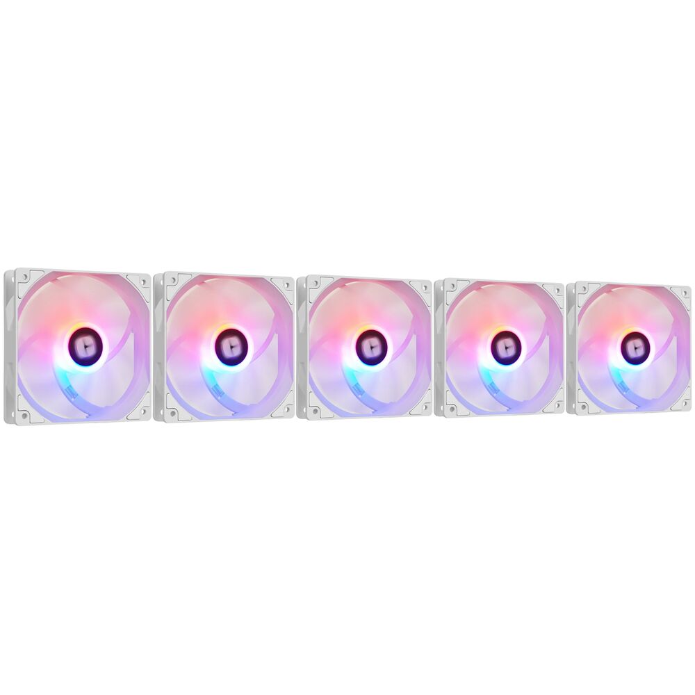 Вентилятор 120x120 Thermalright TL-C12CW-S X5 ARGB 5pcs-pack White Ret