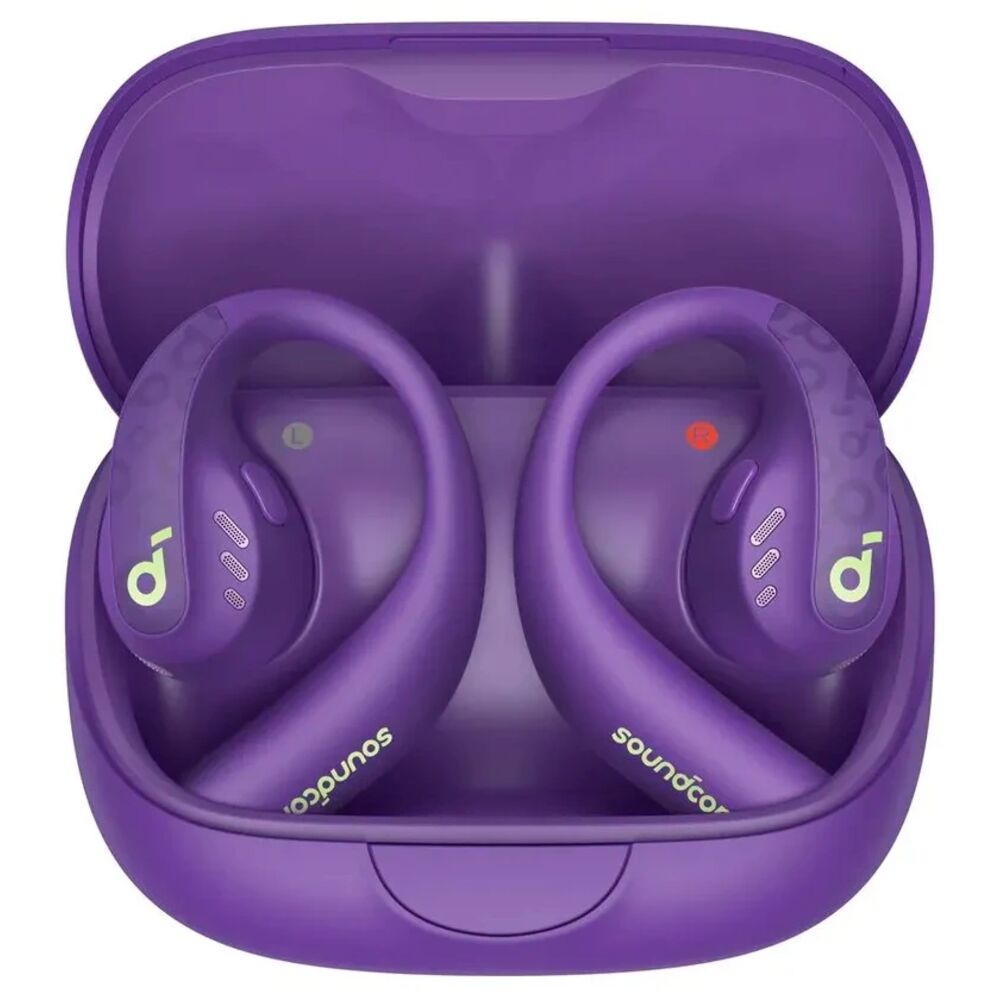 Bluetooth гарнитура Anker Soundcore AeroFit Pro Purple — фото 1
