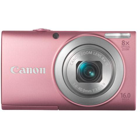Компактная фотокамера Canon PowerShot A4000 IS Pink (16Mpix, 8 x