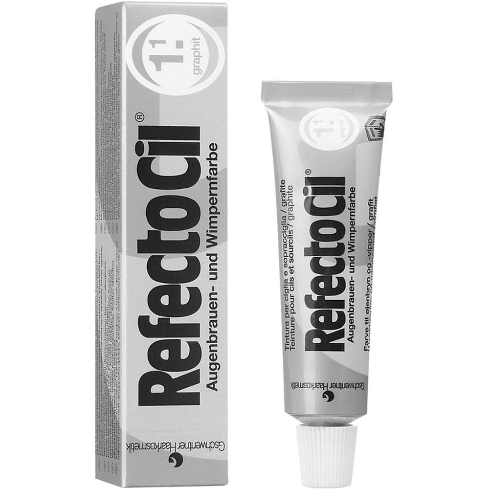 RefectoCil Краситель для окрашивания бровей и ресниц № 1.1, графит, 15 мл.