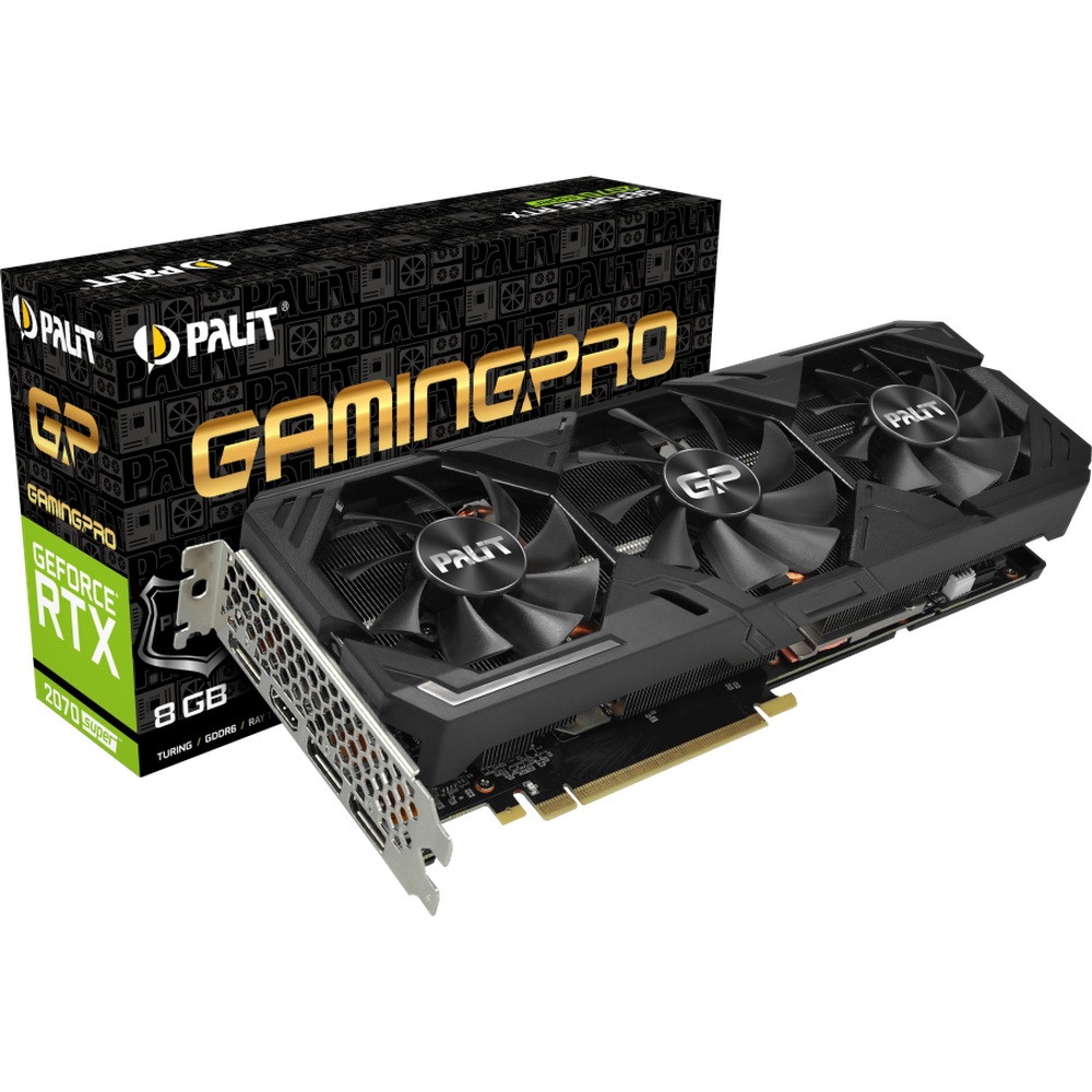 Видеокарта Palit GeForce RTX 2070 Super 8192Mb, GP OC 8G