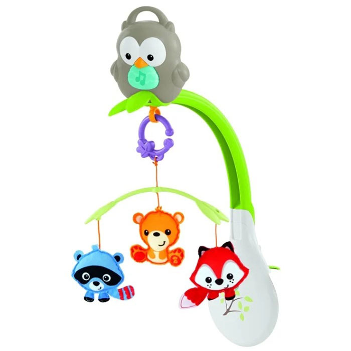Mattel Fisher-Price Музыкальный мобиль 3-в-1 