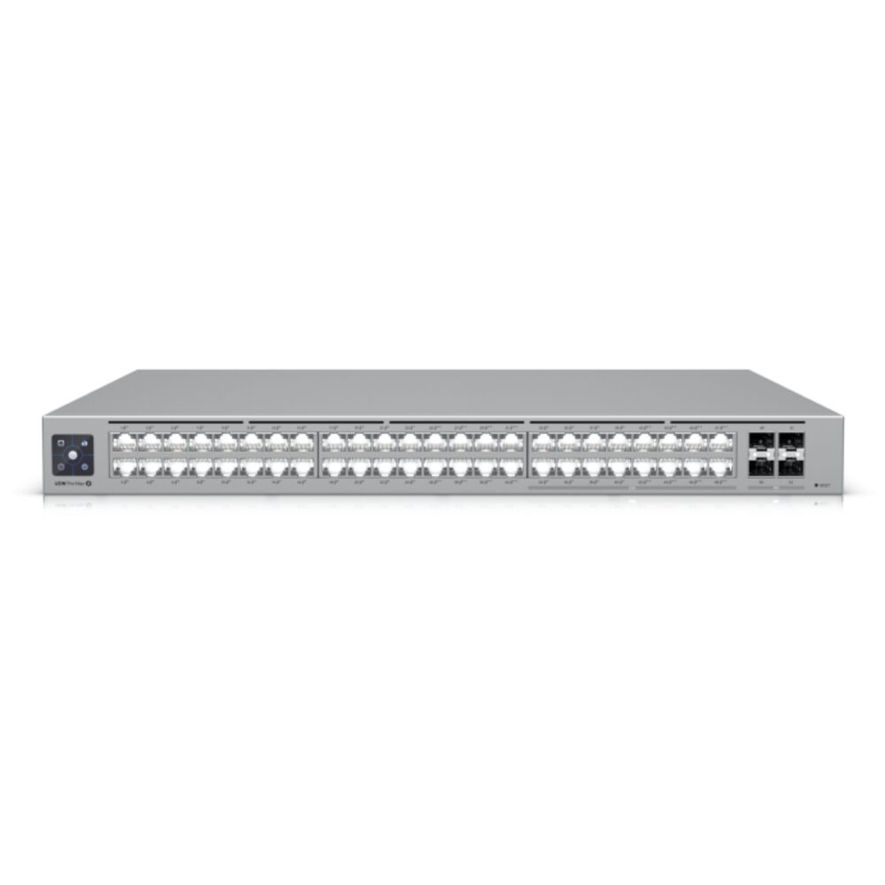 Коммутатор Ubiquiti Switch Pro Max 48 PoE 16x2.5GbE 32x1GbE 4x10G SFP+ PoE++ USW-PRO-MAX-48-POE