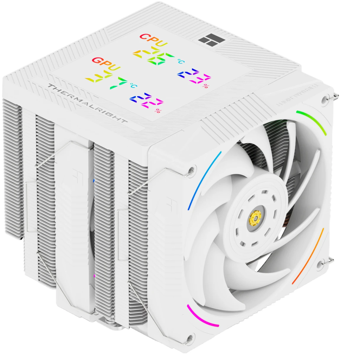 Охлаждение CPU Cooler for CPU Thermalright Phantom Spirit 120 Digital Snow White S115X/1200/1700/1851/1954/AM4/AM5