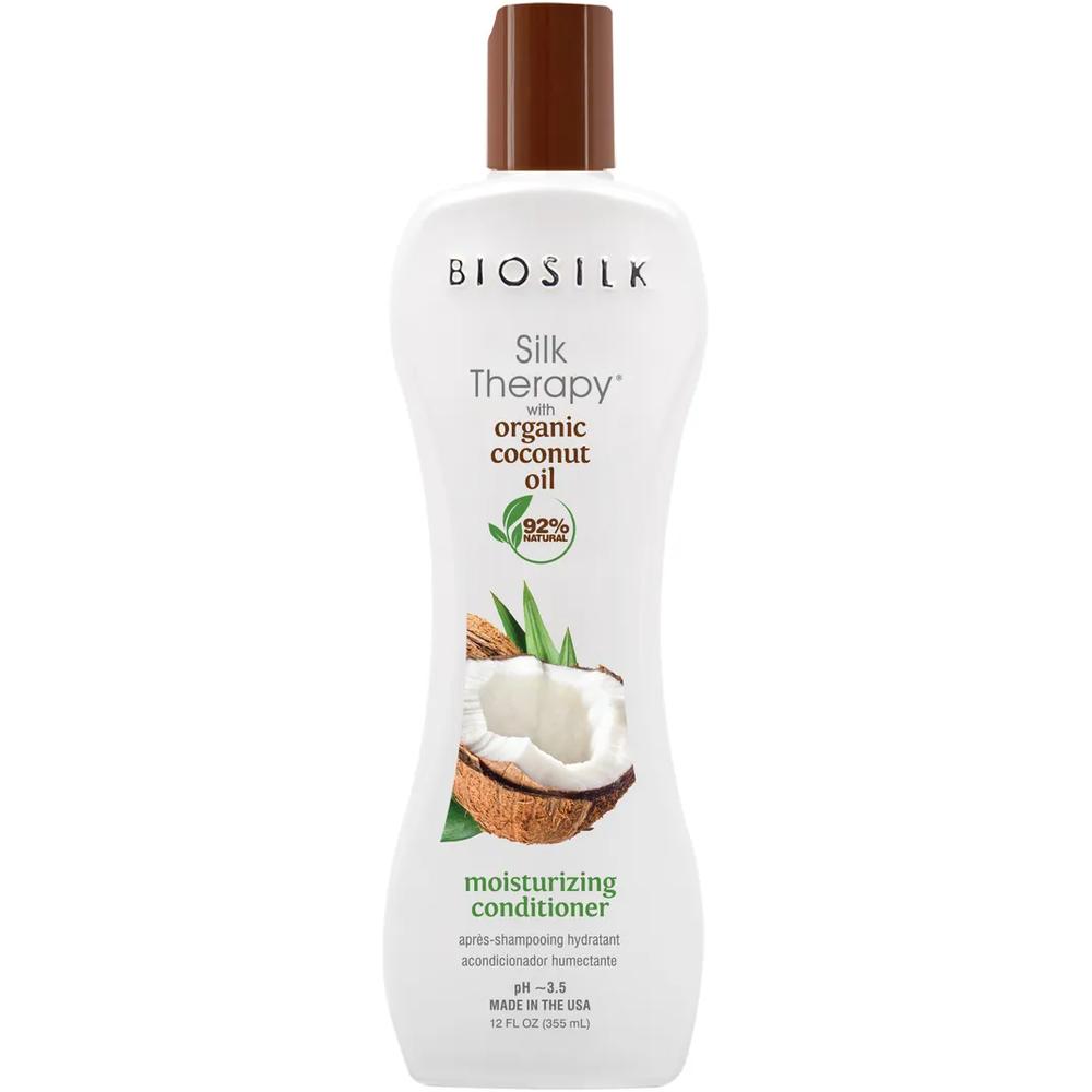 Biosilk Кондиционер Organic Coconut Oil Moisturizing Conditioner 355 мл.