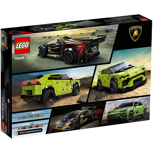 LEGO Speed Champions Lamborghini Urus ST-X & Lamborghini Huracán Super Trofeo EVO 76899