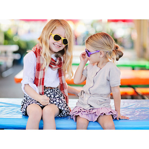 Детские солнцезащитные очки Babiators Original. Привет (Hello). Жёлтый (3-7+)