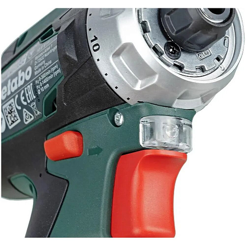 Аккумуляторная дрель-шуруповерт Metabo PowerMaxx BS 2020 Basic, 12 В, 2.0 А·ч х2, коробка 600984000