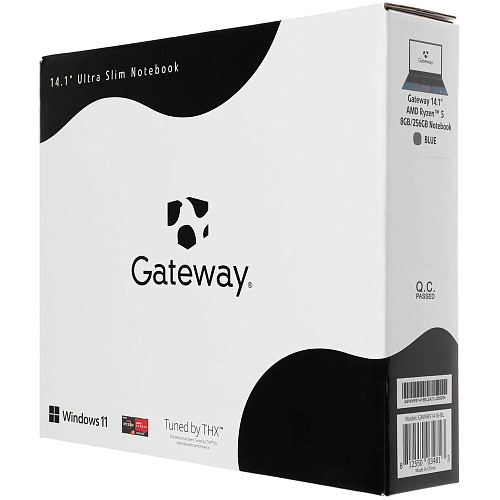 Ноутбук Gateway Ultra Slim 14 AMD Ryzen 5 3500U/8Gb/256Gb SSD/14.1" FullHD/Win11 Blue