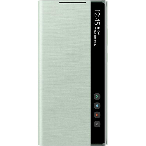 Чехол для Samsung Galaxy Note 20 SM-N980 Smart Clear View Cover мятный