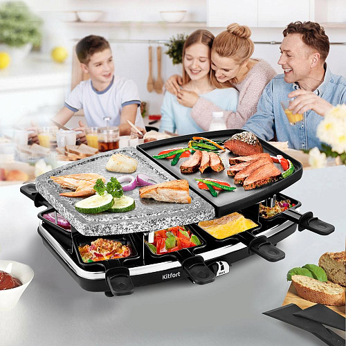 Гриль-раклетница Kitfort KT-1649