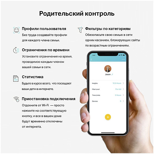 Mesh система TP-LINK Whole-Home Mesh Deco S7 Wi-Fi 5 AX1900 (2-pack)