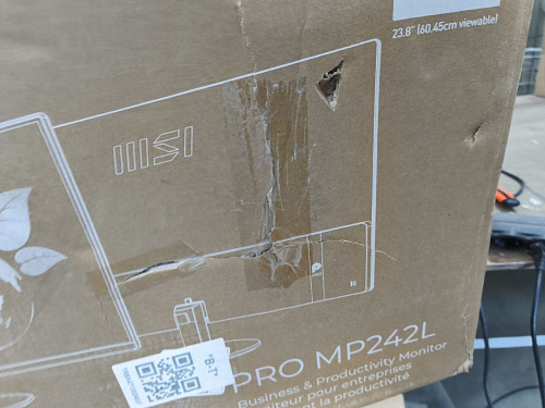 Монитор 24" MSI PRO MP242L IPS 1920x1080 1ms HDMI, DisplayPort УЦЕНКА