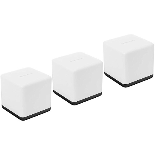 Беспроводной маршрутизатор Mercusys Halo H50G(3-pack) AC1900, Wi-Fi 5 802.11ac 1900Мбит/с, 2.4+5ГГц, 3xGLAN, 3xGWAN белый
