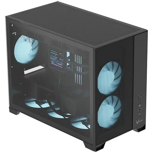 Корпус MicroATX Minitower Formula Air Mesh G6 Plus Black AR
