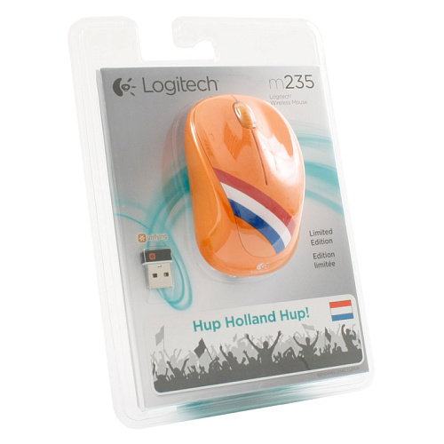 Мышь Logitech M235 Wireless Mouse Flag NETHERLAND USB 910-004031