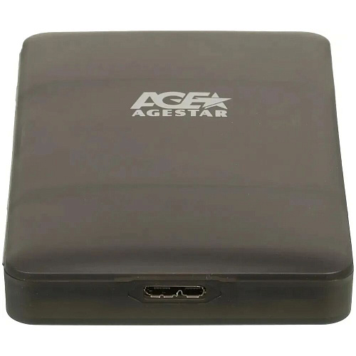 Корпус 2.5" AgeStar 3UBCP3 SATA, USB3.0 Black