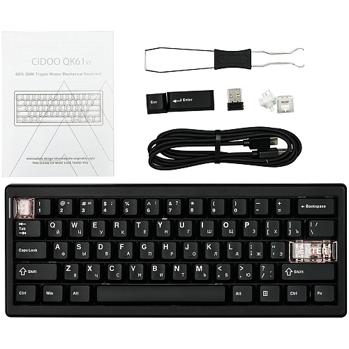 Клавиатура Cidoo QK61 V2 Black