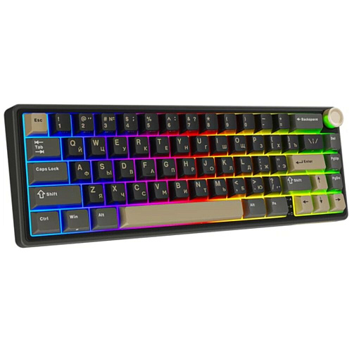 Клавиатура Royal Kludge R65 (RK Brown Switch) RGB (русская раскладка) Phantom