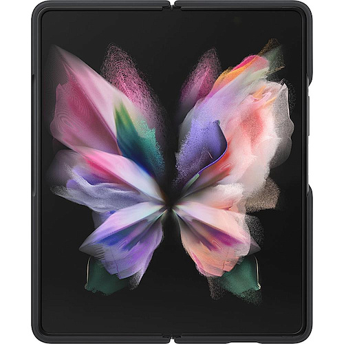 Чехол для Samsung Galaxy Z Fold3 Silicone Cover чёрный