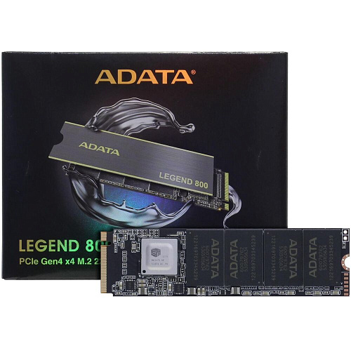 Внутренний SSD-накопитель 1000Gb A-Data Legend 800 ALEG-800-1000GCS M.2 2280 PCIe NVMe 4.0 x4