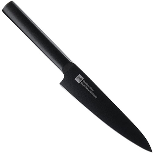 Xiaomi Huo Hou Heat Cool Black Non-stick, 4 ножа и подставка.