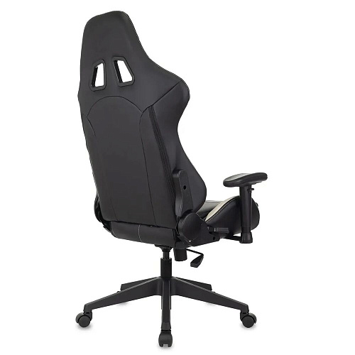 Кресло для геймера Zombie VIKING 5 AERO черный/белый эко.кожа с подголов. крестов. пластик
