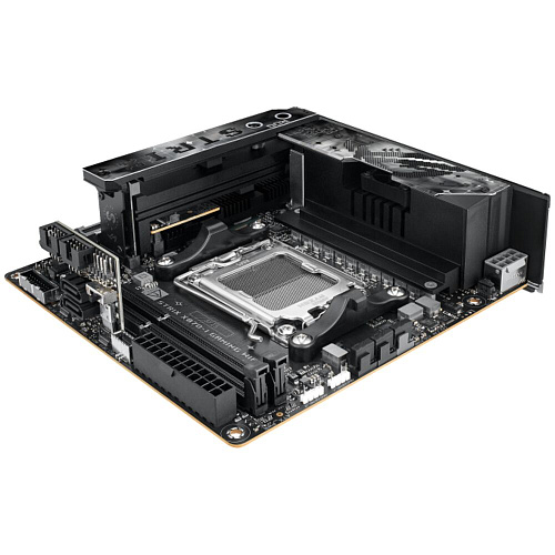 Материнская плата ASUS ROG Strix X870-I Gaming WiFi X870 Socket AM5 2xDDR5, 2xSATA3, RAID, 2xM.2, 1xPCI-E16x, 4xUSB3.2, 3xUSB3.2 Type C, DP, HDMI, WiFi, Glan, mini-ITX