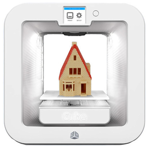 3D Systems Cube 3D Printer Gen 3 White