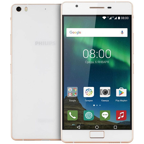 Смартфон Philips Xenium X818 Champagne
