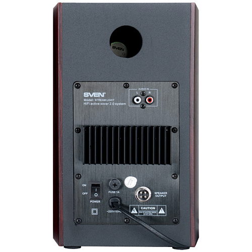2.0 Колонки SVEN Stream Light 2*30W Cherry