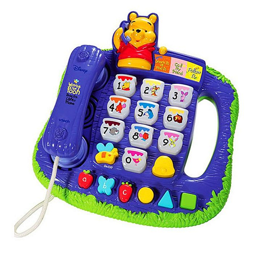 Развивающая игрушка Vtech Обучающий телефон Винни 80-061976