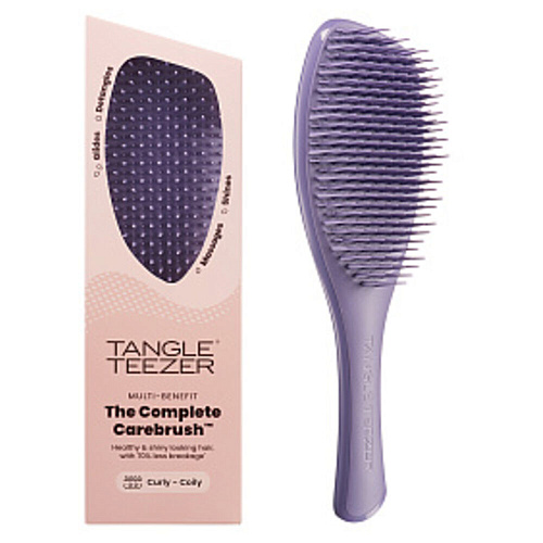 Tangle Teezer Расческа The Complete Carebrush Naturally Curly Velvet Purple