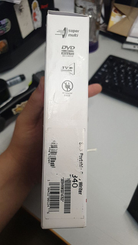 Внешний привод DVD-RW LG GP57EB40 DVD±R/±RW USB2.0 Black УЦЕНКА