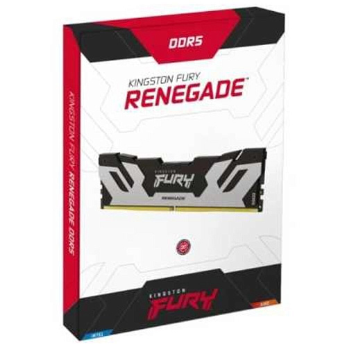 Модуль памяти DIMM 16Gb DDR5 PC51200 6400MHz Kingston Fury Renegade Silver (KF564C32RS-16)