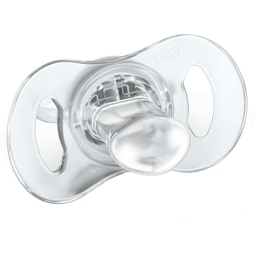 Пустышка силиконовая Avent Mini SCF151/02 (0-2 мес), для девочки, 2 шт