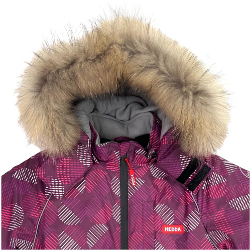 Комбинезон зимний HEDDA EDD4 57014 Purple Slice низ прямой, размер 122