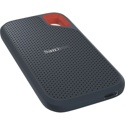 Внешний SSD-накопитель 1.8" 1000Gb Sandisk Extreme Portable SDSSDE60-1T00-R25 (SSD) USB 3.1 черный