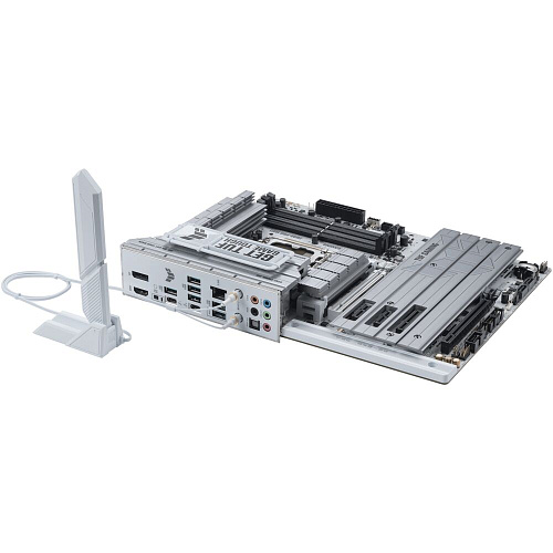 Материнская плата ASUS TUF Gaming Z890-Pro WiFi Z890 Soc-1851 4xDDR5, 4xSATA3, RAID, 4хM.2, 5xPCI-E16x, 6xUSB3.2, 2xUSB3.2 Type C, DP, HDMI, WiFi, 2.5Glan, ATX