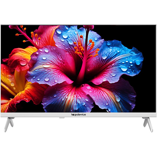 Телевизор 24" Topdevice TDTV24CN04H_WE (HD 1366x768) белый УЦЕНКА