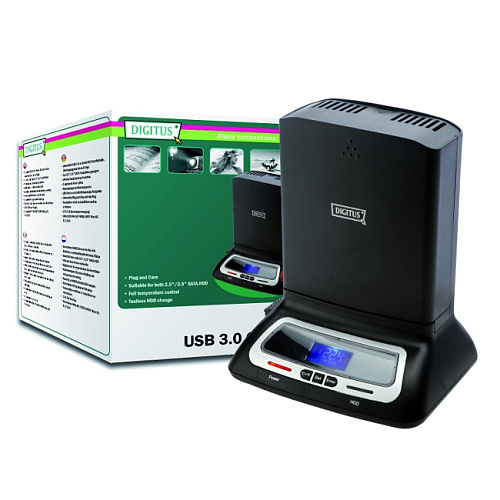 Корпус 2.5" или 3.5" Digitus DA-70546 Cool Dock, SATA-- USB3.0